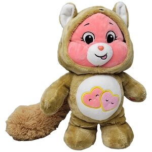 Care Bears Unlock the Magic Hoodie Snuggle Friends LOVE-A-LOT  12" Plush